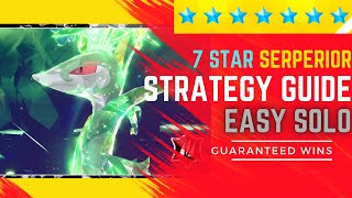 How to Solo the 7 Star Serperior Tera Raid Every Time  The Ultimate Winning Strategy [upl. by Quinby]