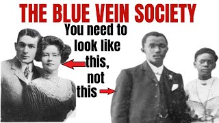 The Blue Vein Society Light Skinned Blacks ONLYNo Dark Skins Allowed  Reconstruction Era Colorism [upl. by Romilda]