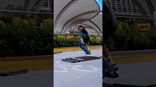 Skateboard Ê thi nhảy xa vói chị không [upl. by Hegyera]