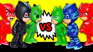 PJ Masks has a contest with the Spooky PJ Masks with Trolls [upl. by Ocsirf]