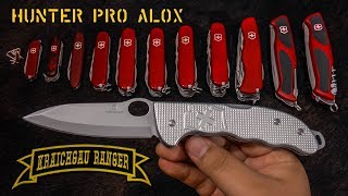 Victorinox Hunter Pro M Alox  Jagd EDC Backlock Messer [upl. by Debbi]