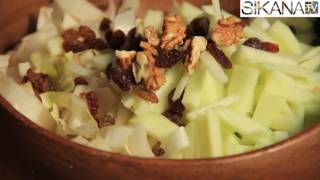 Recette salade  la salade dendives pommes HD [upl. by Dodwell]