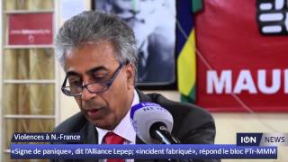 Violences «Signe de panique» dit l’Alliance Lepep «incident fabriqué» répond le bloc PTrMMM [upl. by Mauldon]