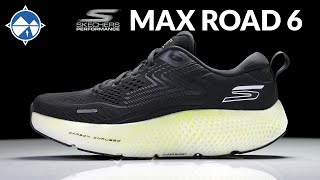 Skechers GoRun Maxroad 6 First Look  More Stack Height And Even Bouncier Than Ever [upl. by Nosnibor121]