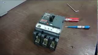 How to repair Schneider Electric circuit breaker simply and fast [upl. by Clorinda]