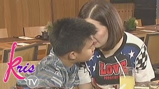 Kris TV Bimby loves to eat fish [upl. by Irrem614]