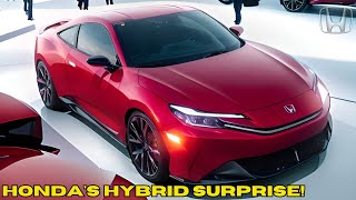 Confirmed 2025 Honda Prelude  The Sports Coupe is a Hybrid [upl. by Kanya400]