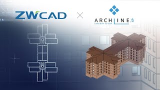 ZWCAD x ARCHLineXP Plugin Better Connection between CAD and BIM [upl. by Ayra884]