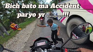 Bich bato ma Accident paryo yrmotovlog vlogger vlog adventure adventureride safetyfirst [upl. by Etnovahs142]