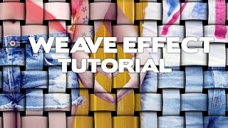 Weave Effect Tutorial Using GIMP [upl. by Nilyaj]