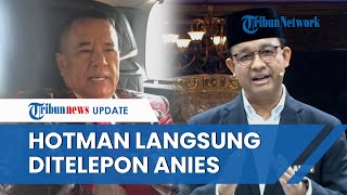 Reaksi Hotman Paris seusai Namanya Disebutsebut Anies Baswedan saat Debat Perdana Capres [upl. by Ainevul]