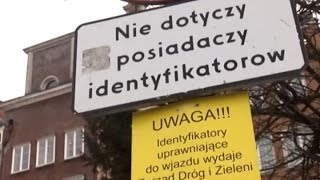 Gdańsk Całodobowe płatne parkowanie Linia Miejska [upl. by Rhtaeh562]