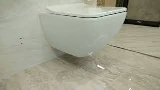 Villeroy amp boch Venticello унитаз безободковый 4611R001 9M79S101 wall toilet виллерой вентичелло [upl. by Minor357]