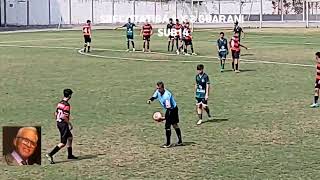 ITATIBA SBFC PERDE POR 2 A 1 PARA GUARANI SUB 14  VOZ NARRATIVA AILTON CNOVE [upl. by Engedus]