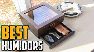 Top 10 Best Humidor On Amazon [upl. by Nytsirhc]