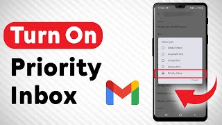 How To Turn On Priority Inbox In Gmail  Full Guide [upl. by Leund]