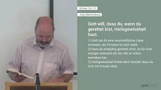 Römer 5611  Gott will dass du wenn du gerettet bist Heilsgewissheit hast [upl. by Merceer]