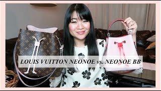 LOUIS VUITTON NEONOE vs NEONOE BB REVIEW amp COMPARISON [upl. by Caril298]