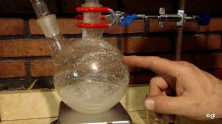 METHYLAMMONIUM CHLORIDE from hexamine PART 1 [upl. by Schell]