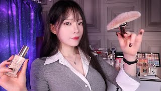 ASMRSub✔바쁜 아이돌 대기실 메이크업 1시간 숙면보장 Busy KPOP Idol make up Role Play 1hour in the Back Stage [upl. by Cas104]