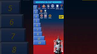 Most FA Cup Winners [upl. by Nosille]