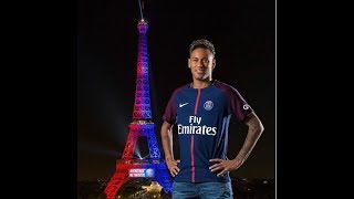 PSG faz Surpresa para Neymar na Torre Eiffel em Paris [upl. by Riess]