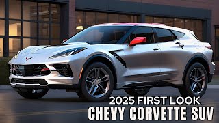 FIRST LOOK New 2025 Chevy Corvette SUV  Finally 2025 Chevrolet SUV Unveiled in New Look 80000 [upl. by Yduj]