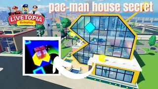 LIVETOPIA PACMAN HOUSE SECRET 🏠  UPDATE 170  Livetopia Roleplay Roblox [upl. by Flatto]