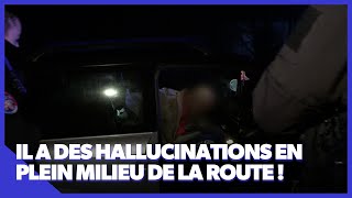 Ce chauffeur a des hallucinations sur la route [upl. by Nosdivad]