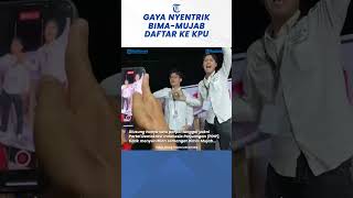 Pilkada Kab Tegal Gaya Nyentrik BimaMujab Daftar ke KPU [upl. by Lidstone]