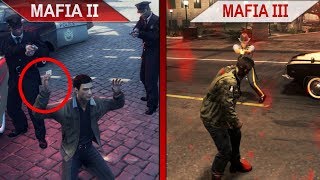 THE BIG MAFIA II vs MAFIA III SBS COMPARISON  PC  ULTRA [upl. by Anaeda]