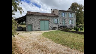 Stunning mill house for sale in the HauteVienne France  Ref BVI66138 [upl. by Akayas]