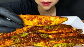 ASMR Spicy Natural Mango Salad Mukbang Mango  EXTREME CRUNCH [upl. by Ididn]