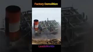 factory demolition factorydemolition demolition construction explosive [upl. by Theodoric]