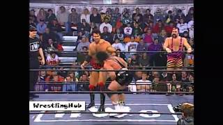 1997 The Outsiders vs The Steiner Brothers [upl. by Arabrab]