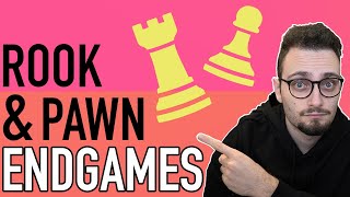 EASY CHESS ENDGAMES Rook amp Pawn [upl. by Nirual]