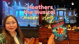 Micro Vlog HEATHERS UK TOUR  The Belgrade Theatre Coventry City [upl. by Dalston]