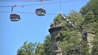 Die Seilbahn von KoblenzEhrenbreitstein über den Rhein [upl. by Aknaib]