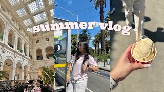 melbourne vlog 🏙 exploring the city luna park airbnb tour photobooth shopping haul amp more [upl. by Elehcar203]