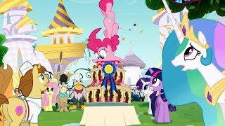 Pinkie Eats Cake  My Little Pony Friendship Is Magic  Season 2 [upl. by Mcgannon880]