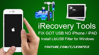 How to install LibUSB for fixing iRecovery Got USB  iBOOT Payload Sending [upl. by Benedetta399]