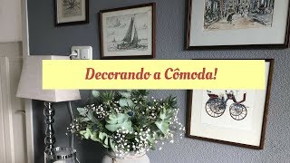 Decorando a cômoda da entrada  Cristina Versluis [upl. by Neiht]