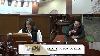 SESIÓN ORDINARIA PART 22 HECHOS DIP ELEUTERIO RAMOS LEAL 19092024 [upl. by Raynard]