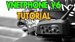 Cheapest Intercom  Vnetphone V6 Motorcycle Bluetooth Intercom Review MISSINGEARS [upl. by Knutson984]