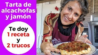 Tarta de Alcachofas y Jamón ¡Solo Ensucio El Molde [upl. by Divan]