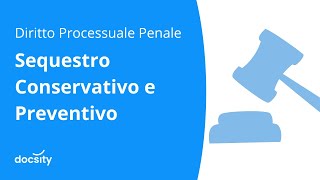 Sequestro Conservativo e Preventivo [upl. by Garlanda91]