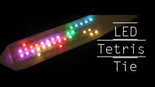 LED Tetris Tie [upl. by Ginny728]