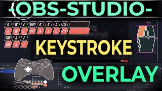 OBS Studio MouseKeyController InputOverlays [upl. by Wiese]