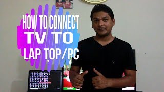 How to Connect Your TV to PCLAPTOP [upl. by Niall291]