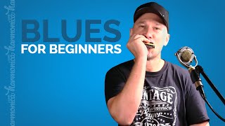 Blues Harmonica For Beginners Even if You Cant Bend [upl. by Arabella763]